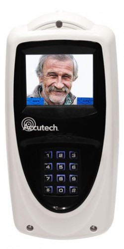 ResidentGuard keypad with color display